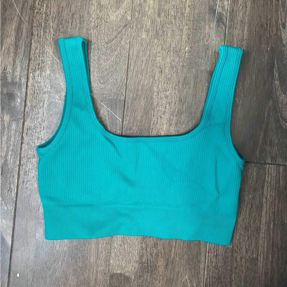 Teal Sports Bra